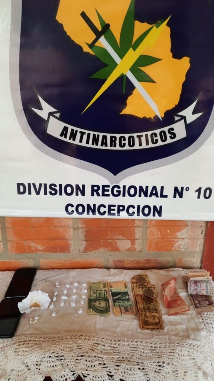 Tras allanamiento detienen a un hombre e incautan cocaína y crack en Horqueta