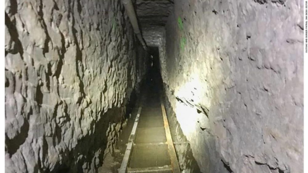 El narcotúnel más largo encontrado hasta ahora entre México y EE.UU