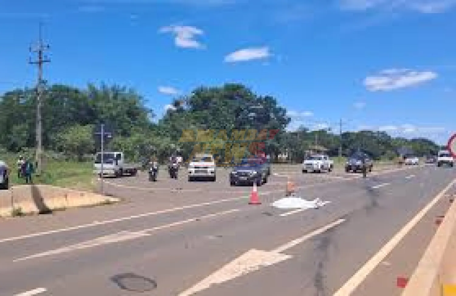 Coronel Oviedo: motociclista fallece tras ser embestido por una camioneta en la Ruta PY02