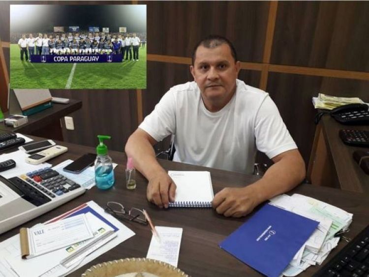 Antonio Armoa, nuevo presidente del Sportivo 2 de Mayo de Pedro Juan Caballero
