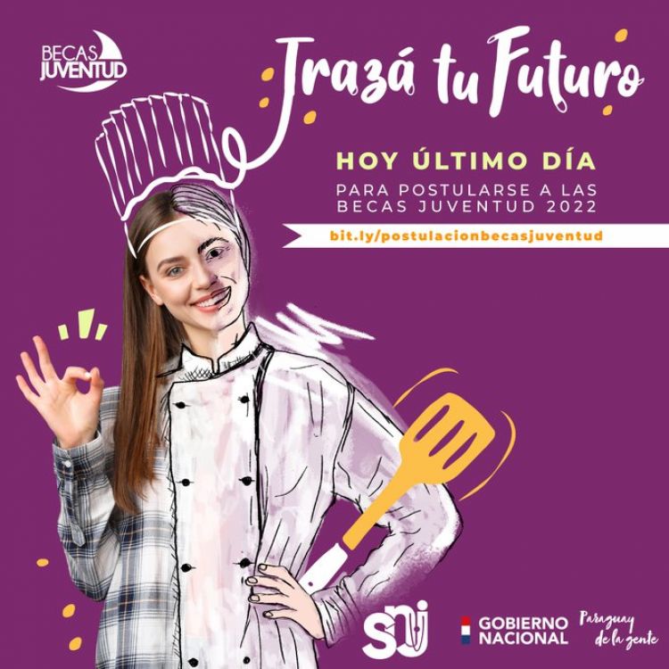 Postulación para becas juventud 2022 finaliza este jueves a las 23:59