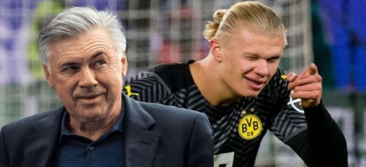 Ancelotti cree que Haaland es un gran jugador, pero prefiere a sus jugadores