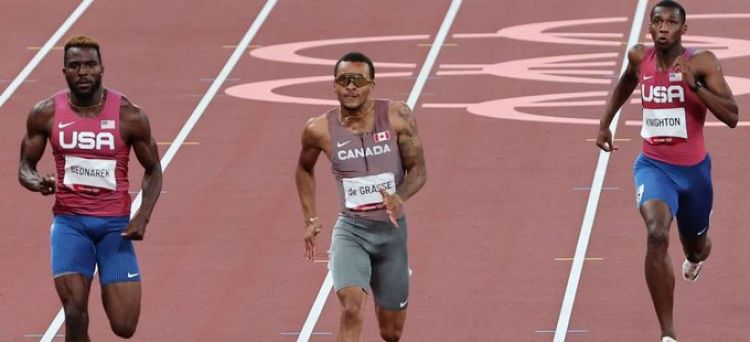 Andre De Grasse sucede a Bolt como campeón olímpico de 200 metros