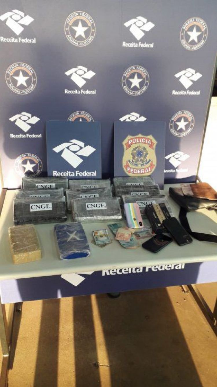 Dos paraguayos caen con 12 kilos de cocaína en Brasil