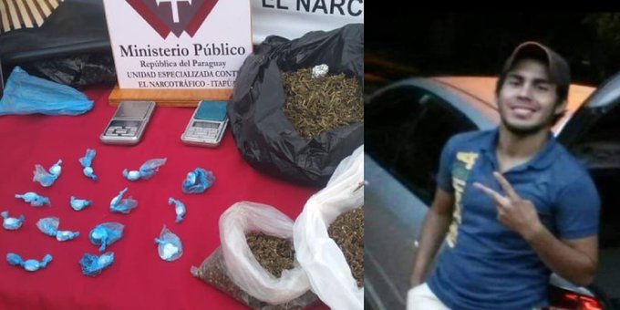 Buscan a “narcodelivery” que vendía drogas cerca de un colegio en Coronel Bogado