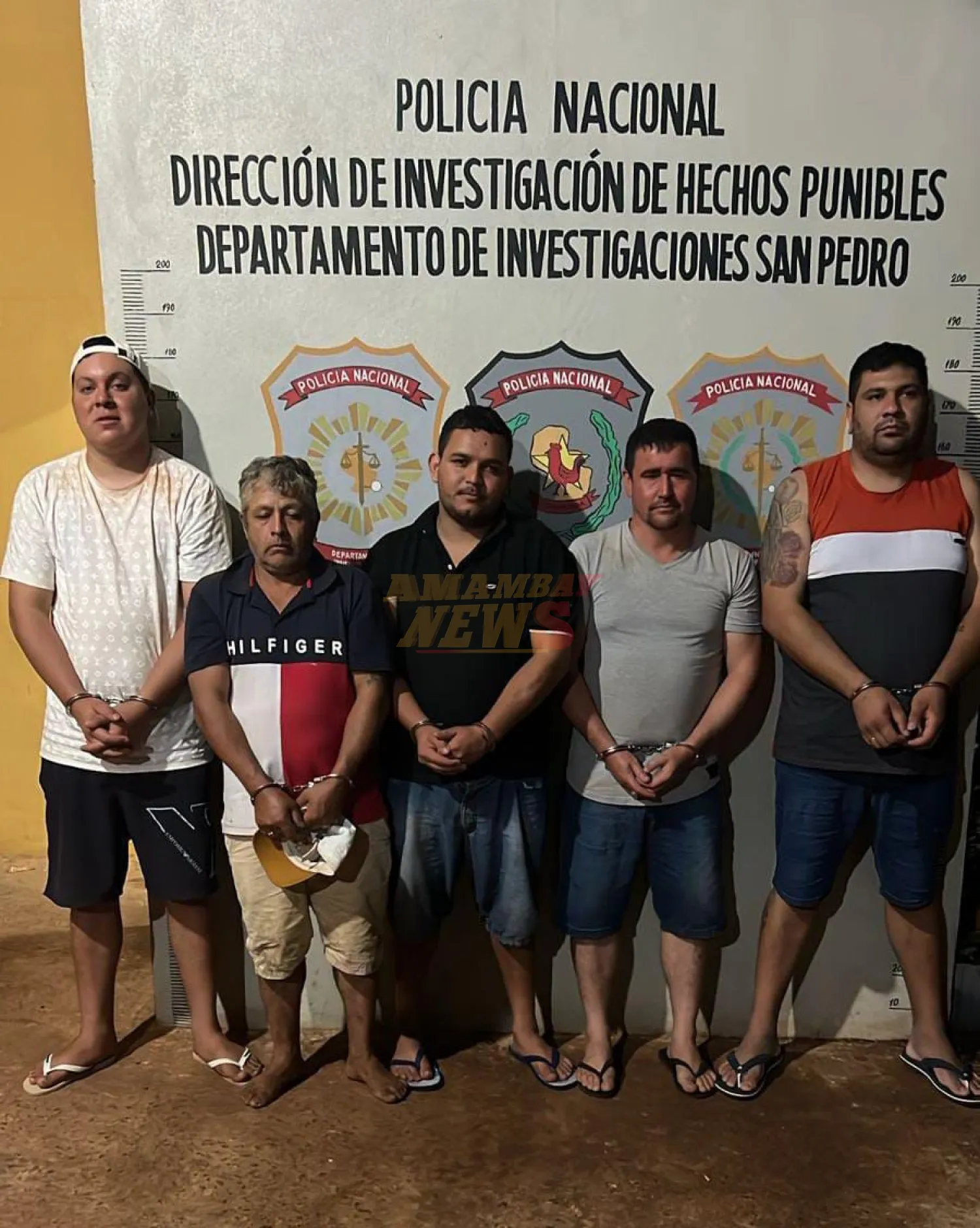 VIDEO: Aprehenden a Eder Giménez en San Pedro por investigación de sicariatos ocurridos en Pedro Juan Caballero