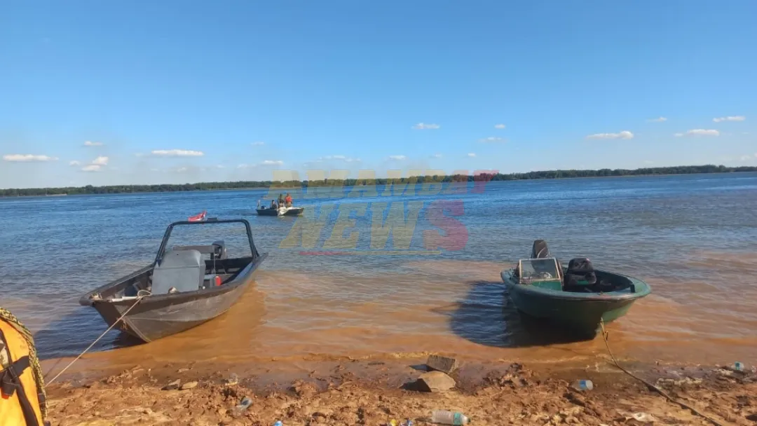 Hallan cuerpo sin vida del segundo joven desaparecido en el río Paraná
