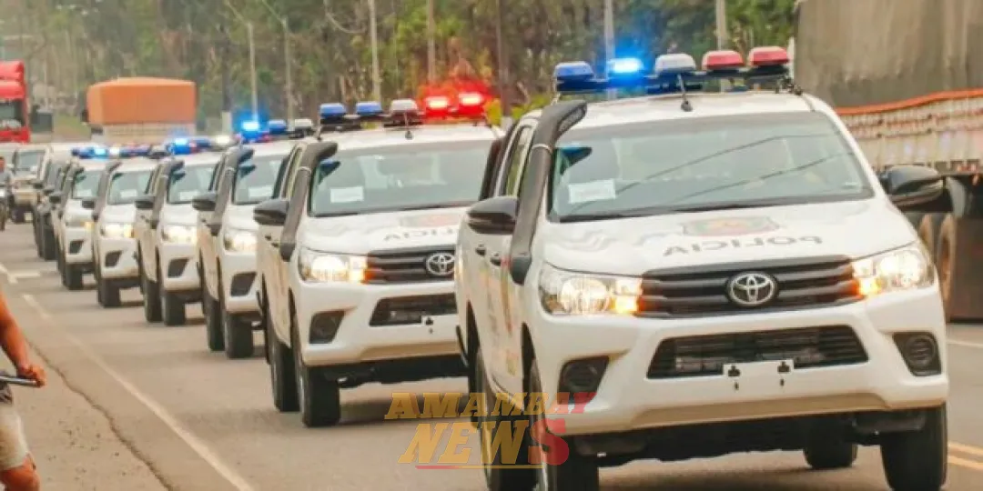 Entregan nuevas patrulleras policiales en Guairá