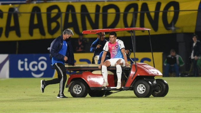 Fabián Franco, recuperado de la rotura de ligamentos