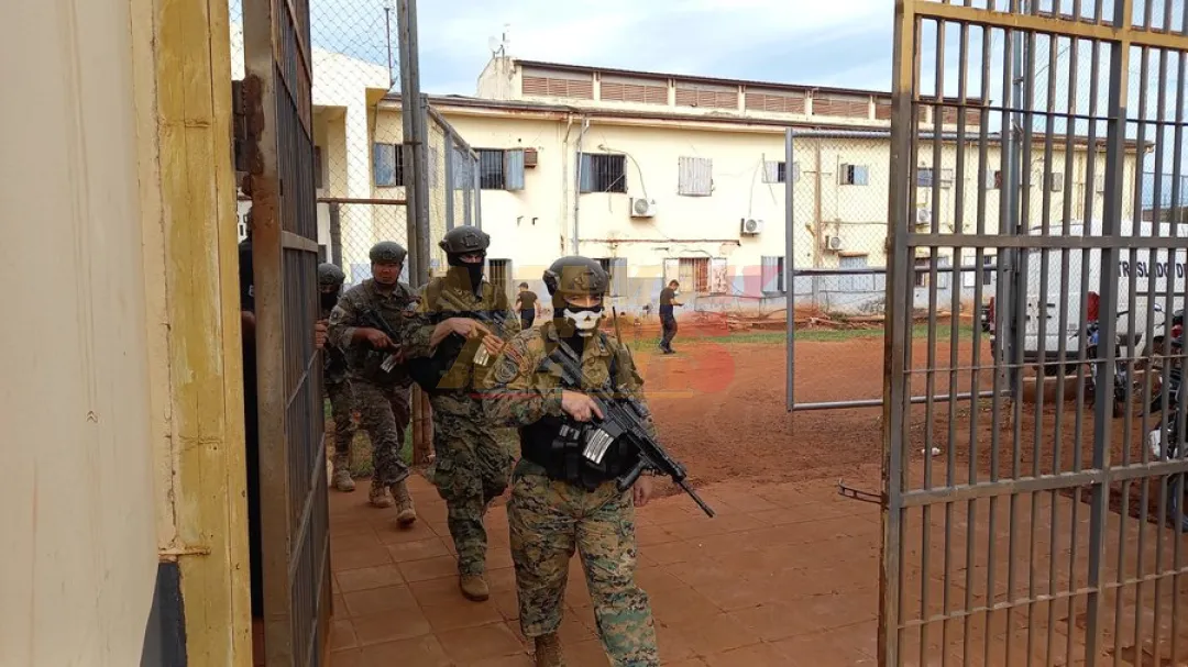 Movilización policial por actividad sospechosa en penal de Pedro Juan Caballero