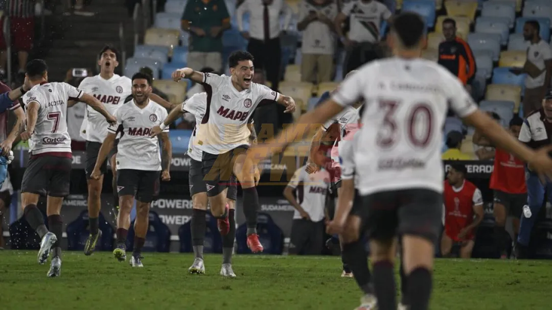 Dylan Aquino silencia a Fluminense en el Maracaná y mete a Lanús en semifinales