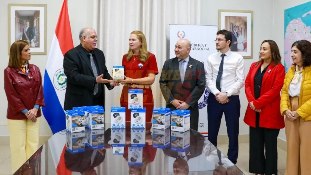Ministerio de Salud Pública recibe 150 equipos digitales de toma de presión para regiones sanitarias