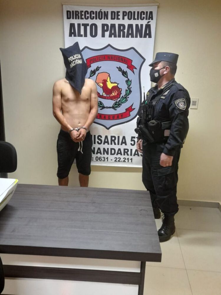 Borracho golpeó a su madre y fue preso en Hernandarias