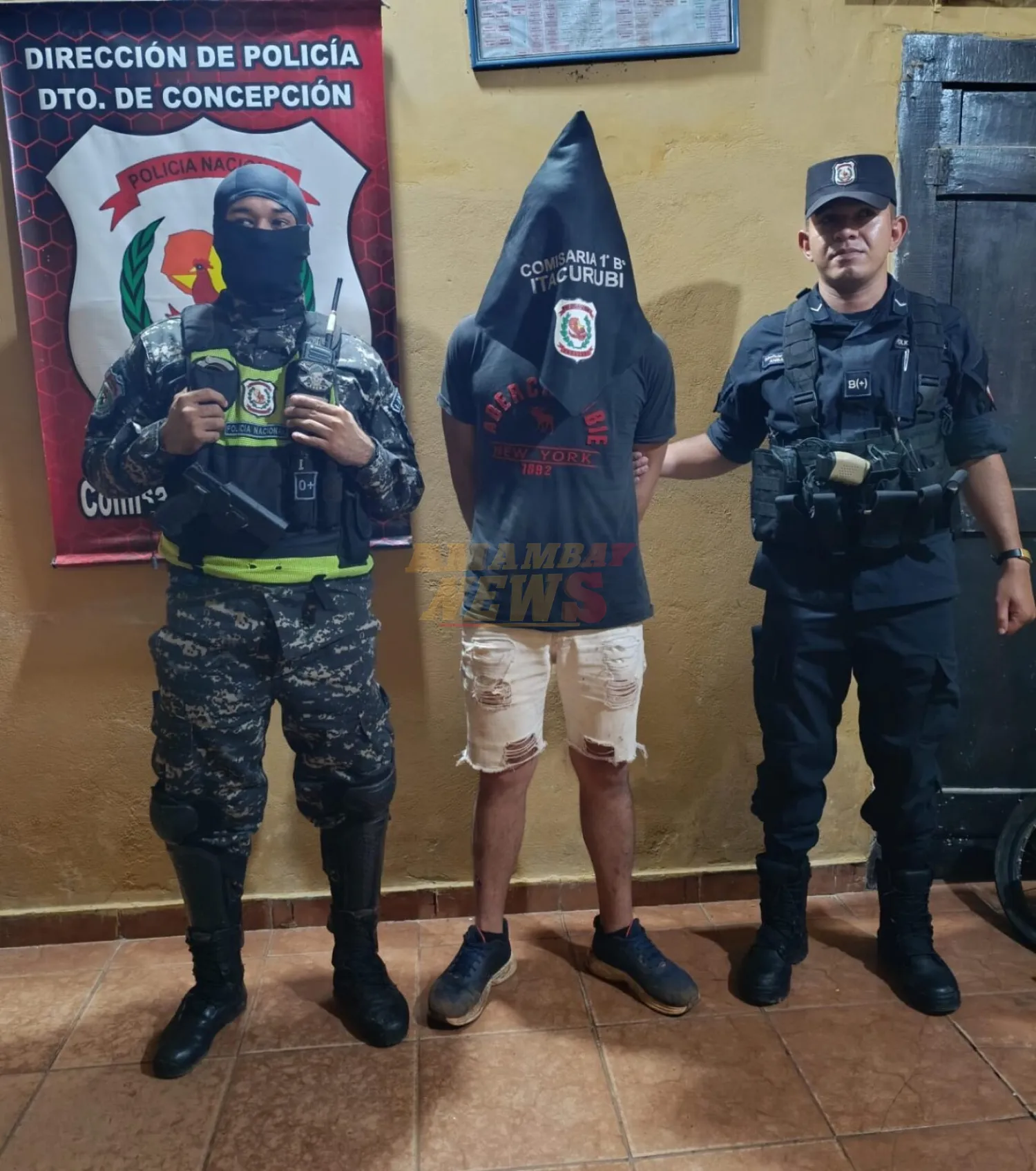 Aprehenden en Concepción a sospechoso de asalto a camión repartidor
