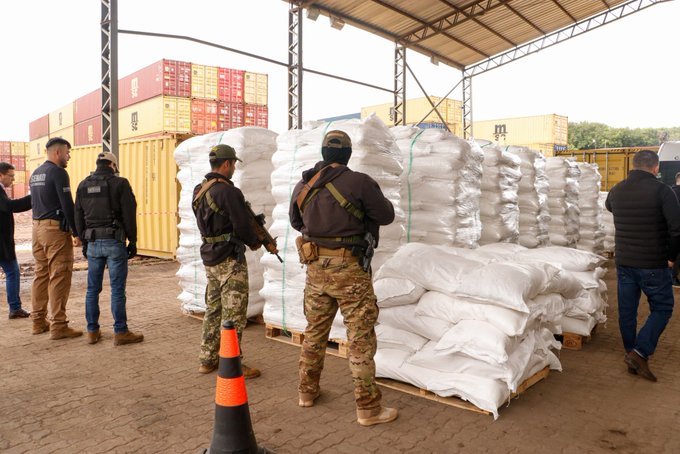 Operativo Dulzura: Un solo contenedor tenía más de 4 toneladas de cocaína