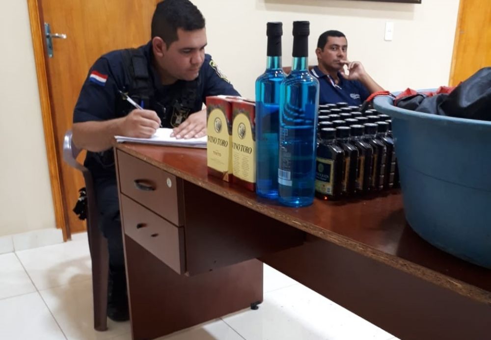Intentan ingresar bebidas alcohólicas al penal de Villarrica para instalar una bodega