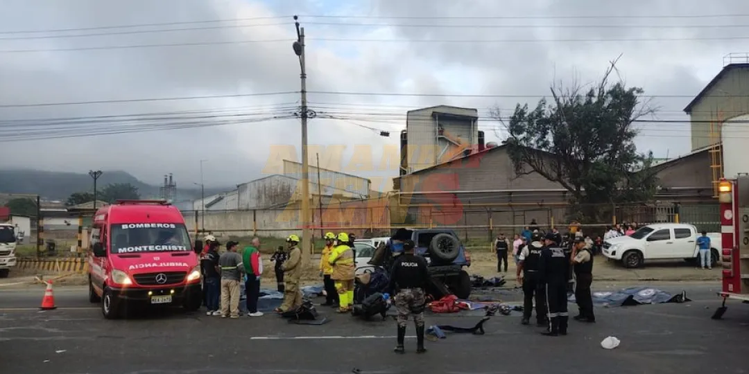 Ecuador: un choque frontal deja nueve muertos