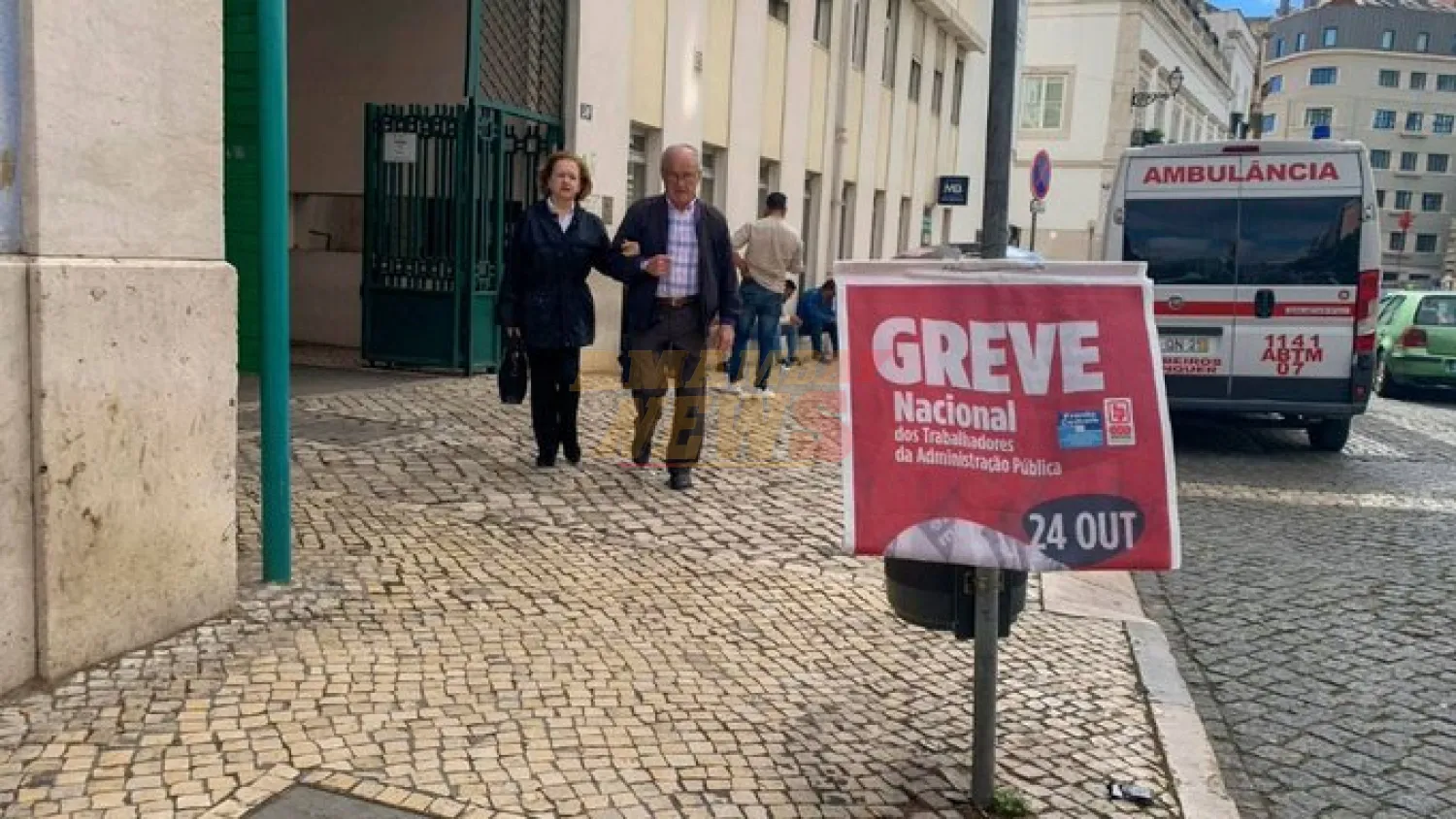 Huelga en Portugal: trabajadores de escuelas, servicios de salud y de seguridad social rechazan la reforma laboral