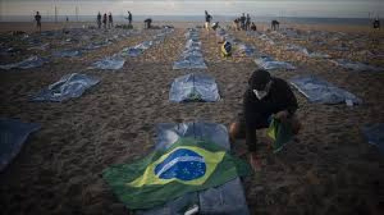 Covid-19: Brasil registra 390 muertes en 24 horas