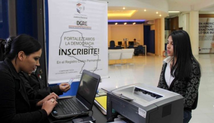 Este jueves finaliza periodo de inscripción en el Registro Cívico Permanente