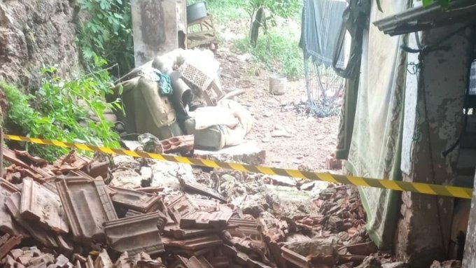 Una niña muere al caerle encima una muralla en Bella Vista Norte