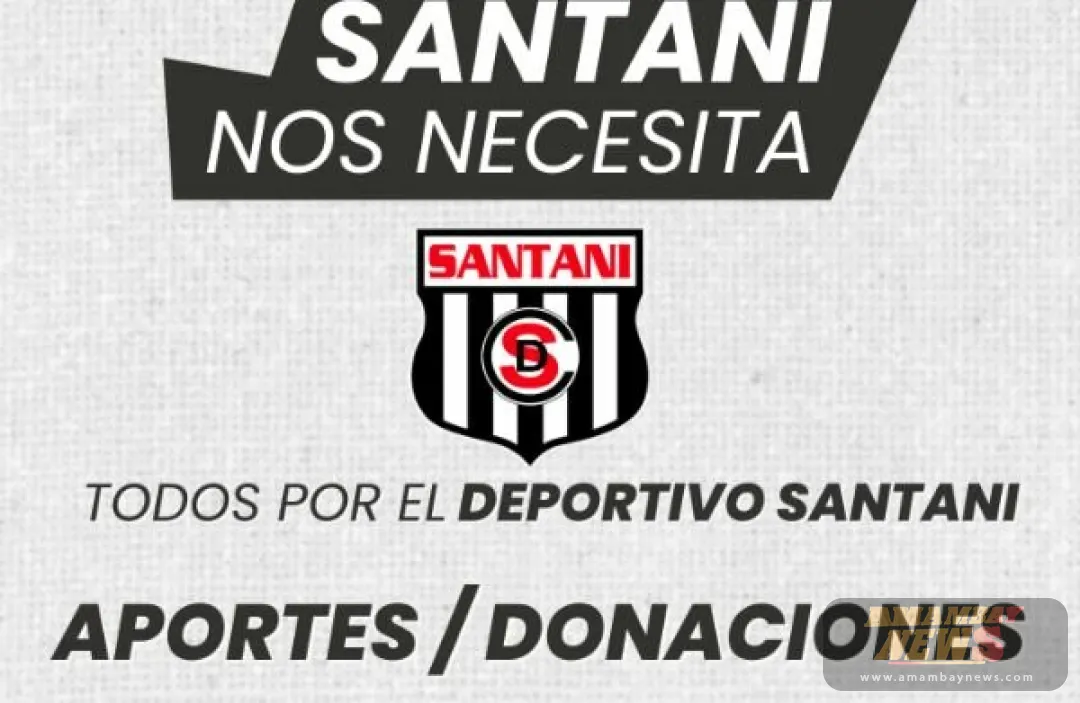 Santaní apela al respaldo de su gente para mantenerse a flote