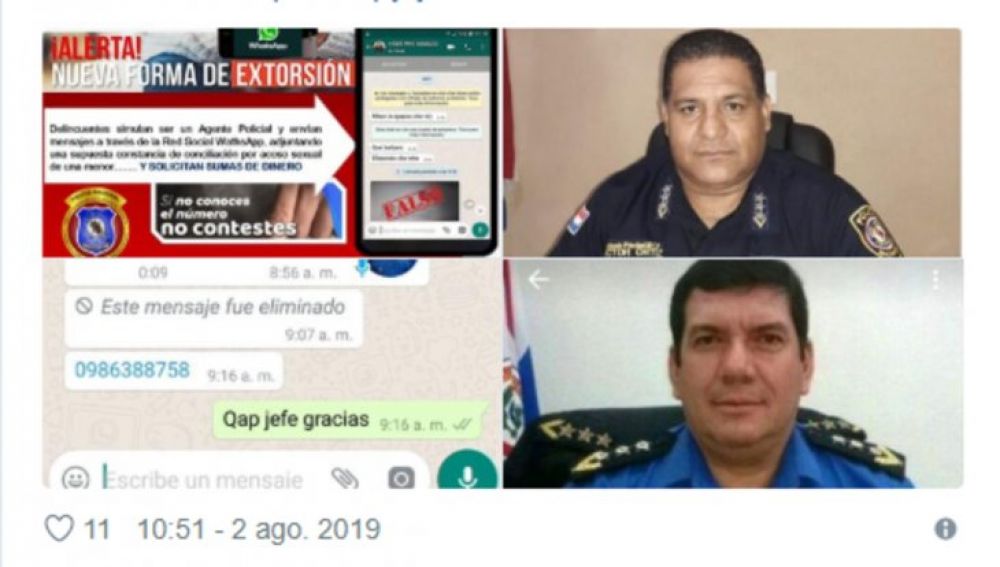 La Policía alertó sobre un nuevo modus operandi que tienen los extorsionadores cibernéticos.