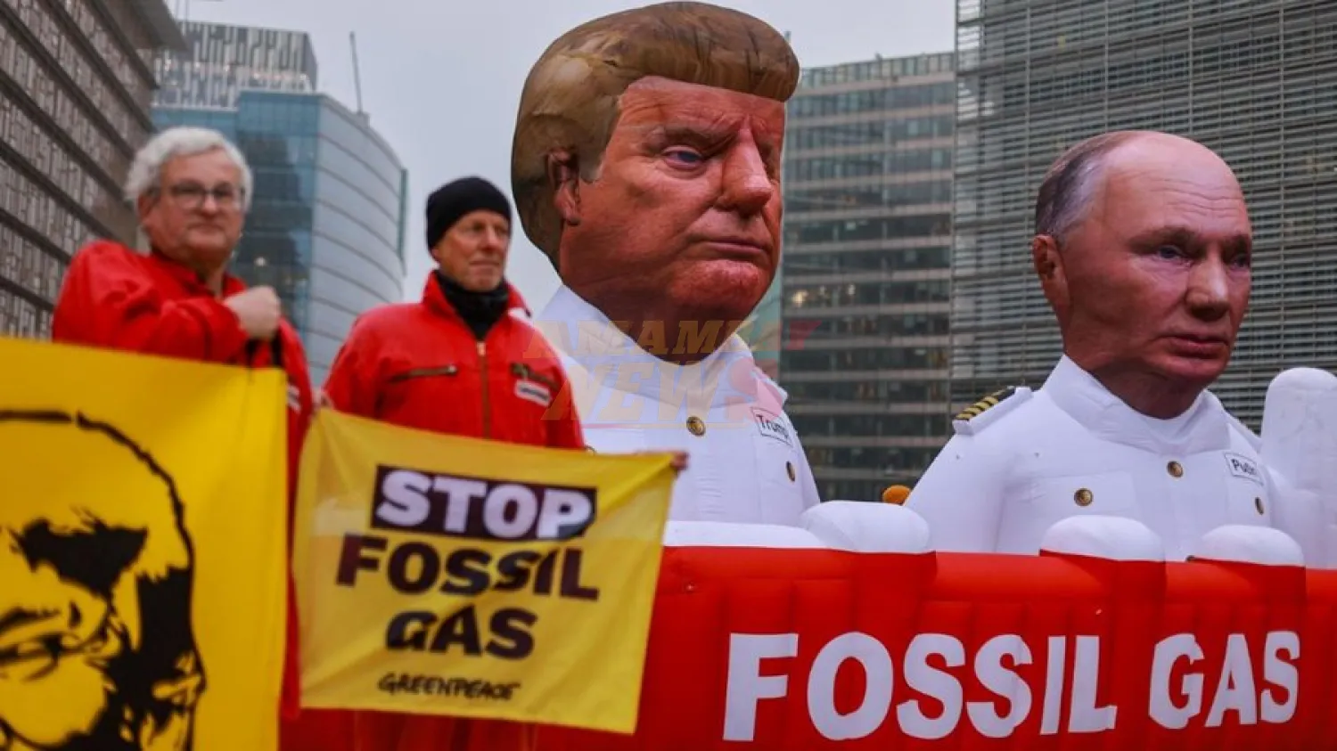 Greenpeace exige a los gobiernos sustituir combustibles fósiles por energías renovables