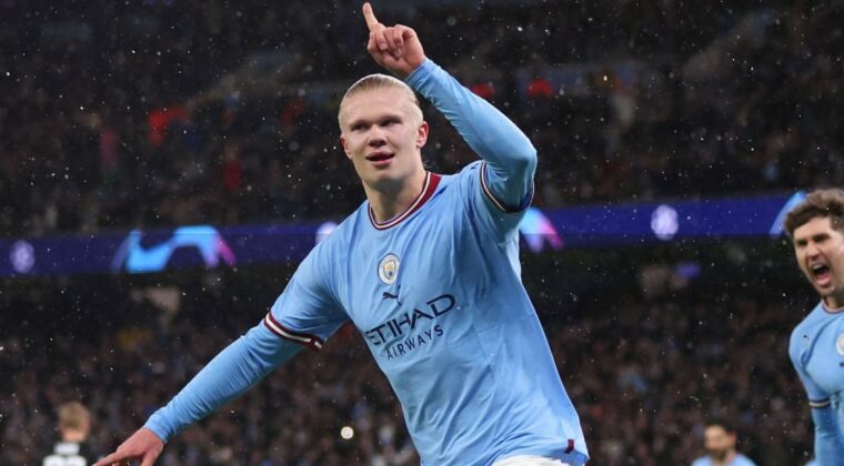 Haaland marca cinco goles y Manchester City ya está en cuartos