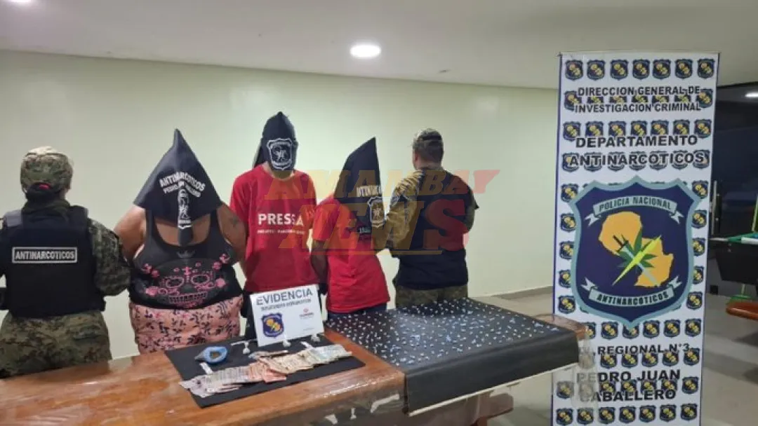 Antinarcótico detiene a tres personas cuando iban a abastecer “boca de fumo”