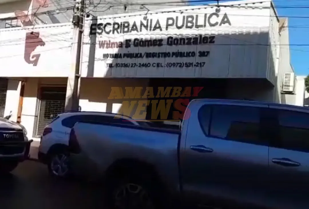 PJC: Allanan Escribanía en busca de documentos relacionados al lavado de activos