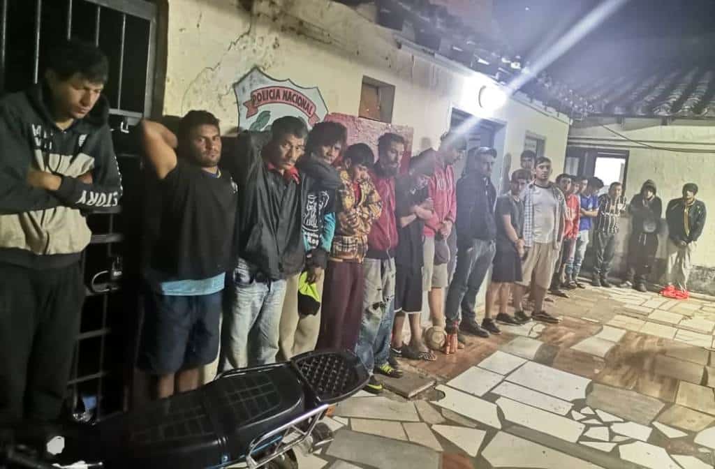 Operativo para evitar carreras clandestinas deja varios detenidos en Luque