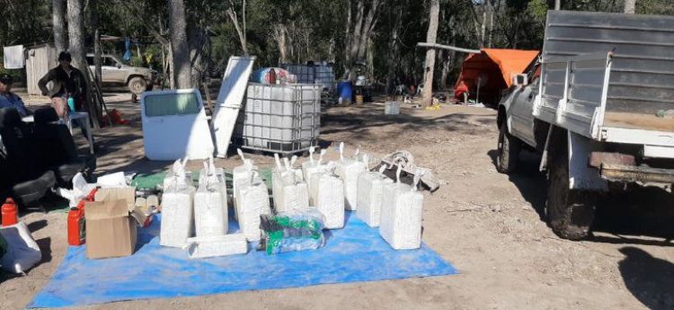 Incautan 449 kilos de cocaína en zona donde venezolano dijo haber estado secuestrado por EPP