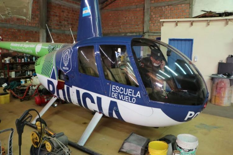 Ministro de Seguridad de Buenos Aires niega que helicóptero hallado en Areguá les pertenezca