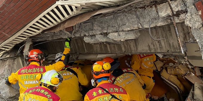 No hay paraguayos heridos por el terremoto en Taiwán