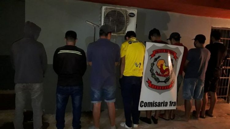 8 personas fueron aprehendidas durante robo a depósito en CDE