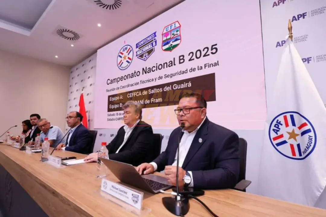 El Nacional "B" se define este sábado en Ypane por un lugar a la Intermedia 2.025