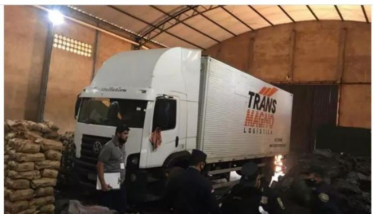 PM facilita coordenadas y Policía Nacional recupera camión robado en Brasil