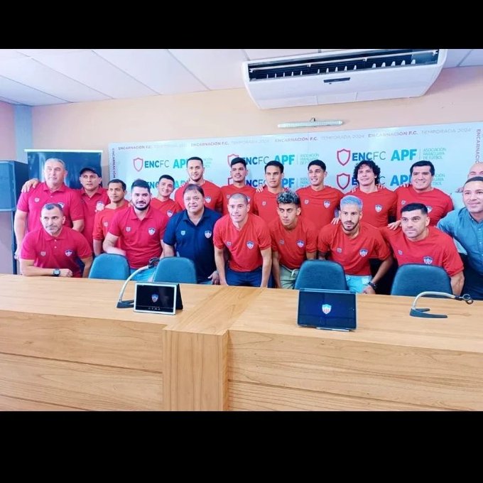 Encarnación Futbol Club hizo su presentación en el Sur