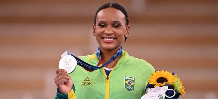 Rebeca Andrade, una medalla olímpica a la superación