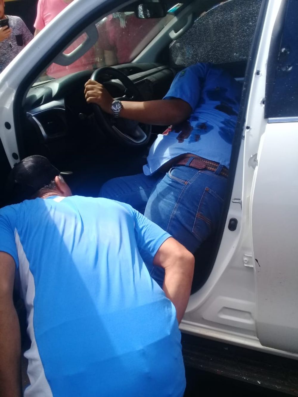 Homicidio en plena avenida de Pedro Juan Caballero