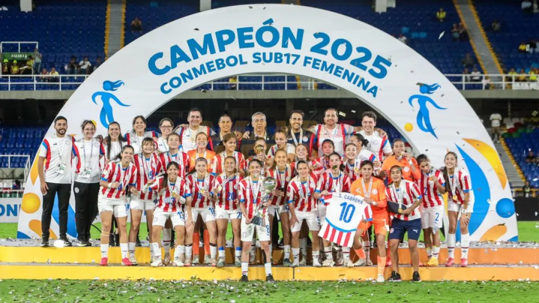 Paraguay vence a Ecuador y gana en Colombia su primer Sudamericano Femenino Sub-17