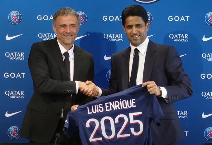 Luis Enrique es el nuevo director técnico del PSG