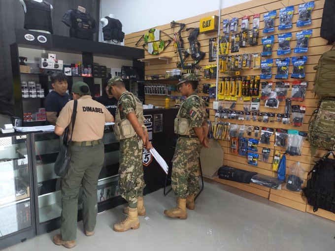 Investigan asalto a armería de Lambaré y detectan armas que no deberían estar ahí