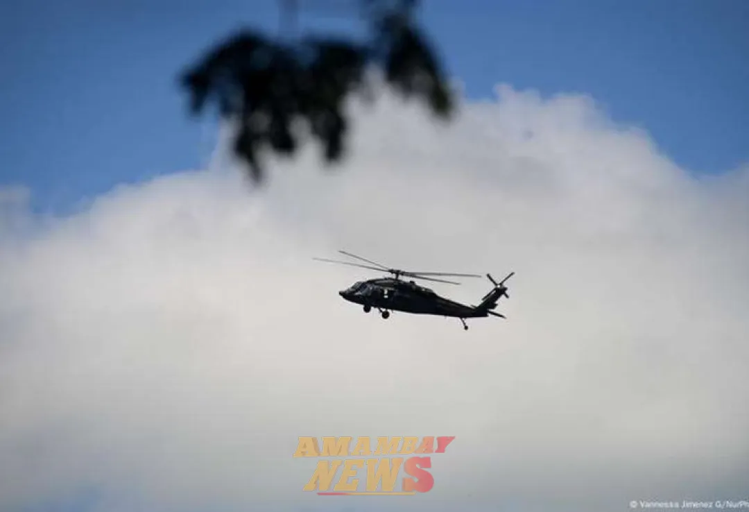 Mueren ocho militares en caída de helicóptero en Colombia