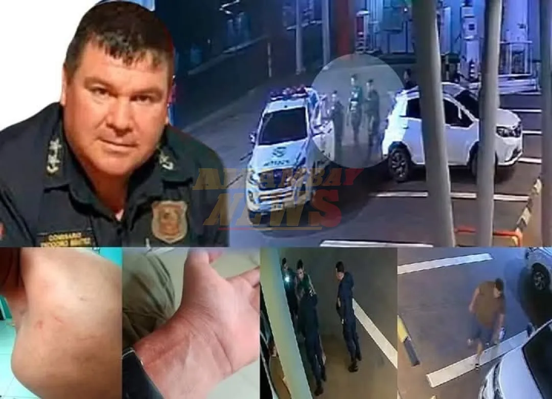 Cuatro suboficiales de la Policía  asaltan a un ingeniero y su amigo