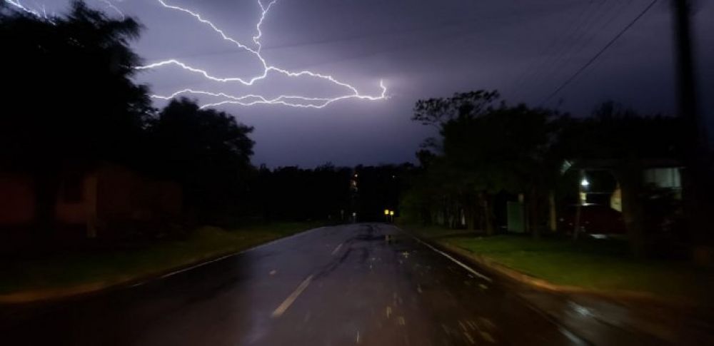 Activan alerta por tormentas para 12 departamentos incluye Amambay