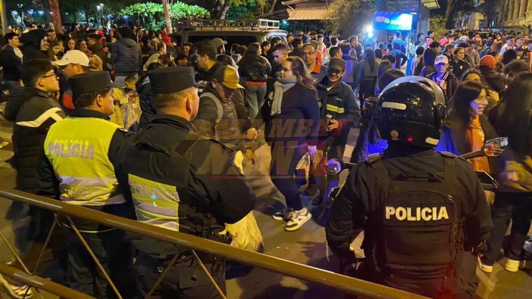 Unos 17 cuidacoches fueron detenidos en inmediaciones del Defensores del Chaco