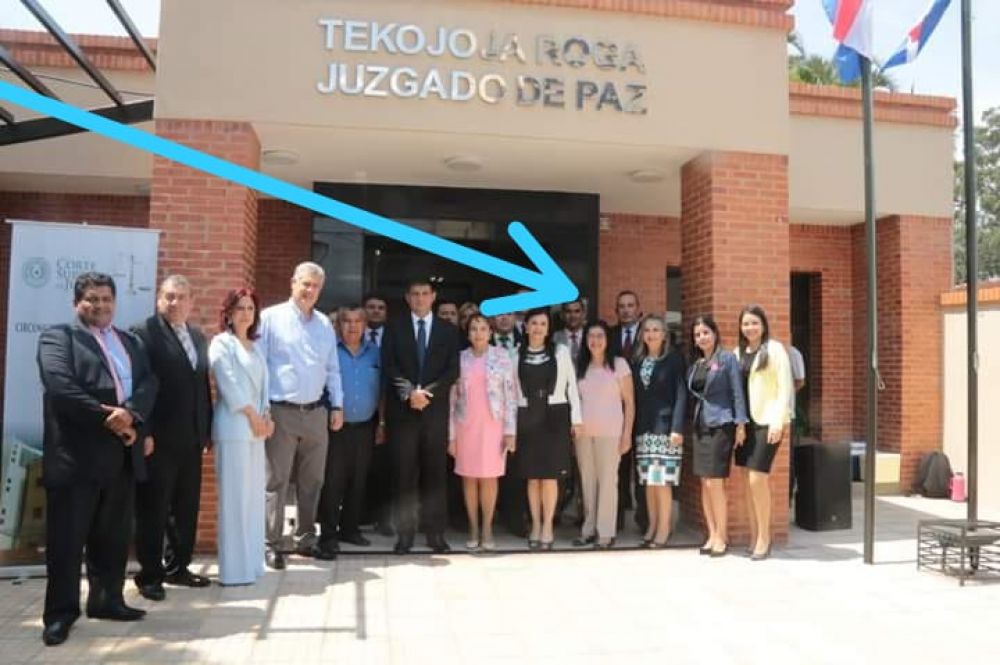 Abogado 360 participó como figureti en inauguración de Juzgado de Paz