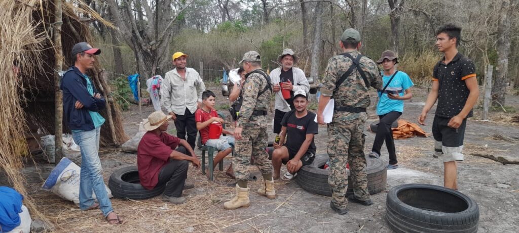 Sin tierras de San Pedro invadieron inmueble de Yambay, pero luego salieron